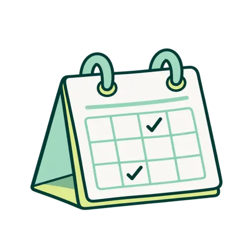 Mode illustrated training planner